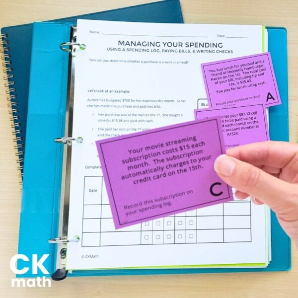 Four Fun Budgeting Lessons & Activities for High School Students | CKMath®