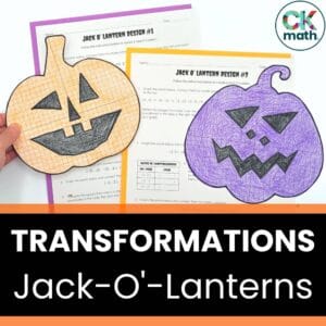 Halloween transformations activity