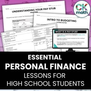 essential personal finance lessons for high school students lessons