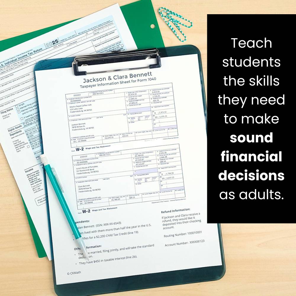 high school personal finance curriculum
