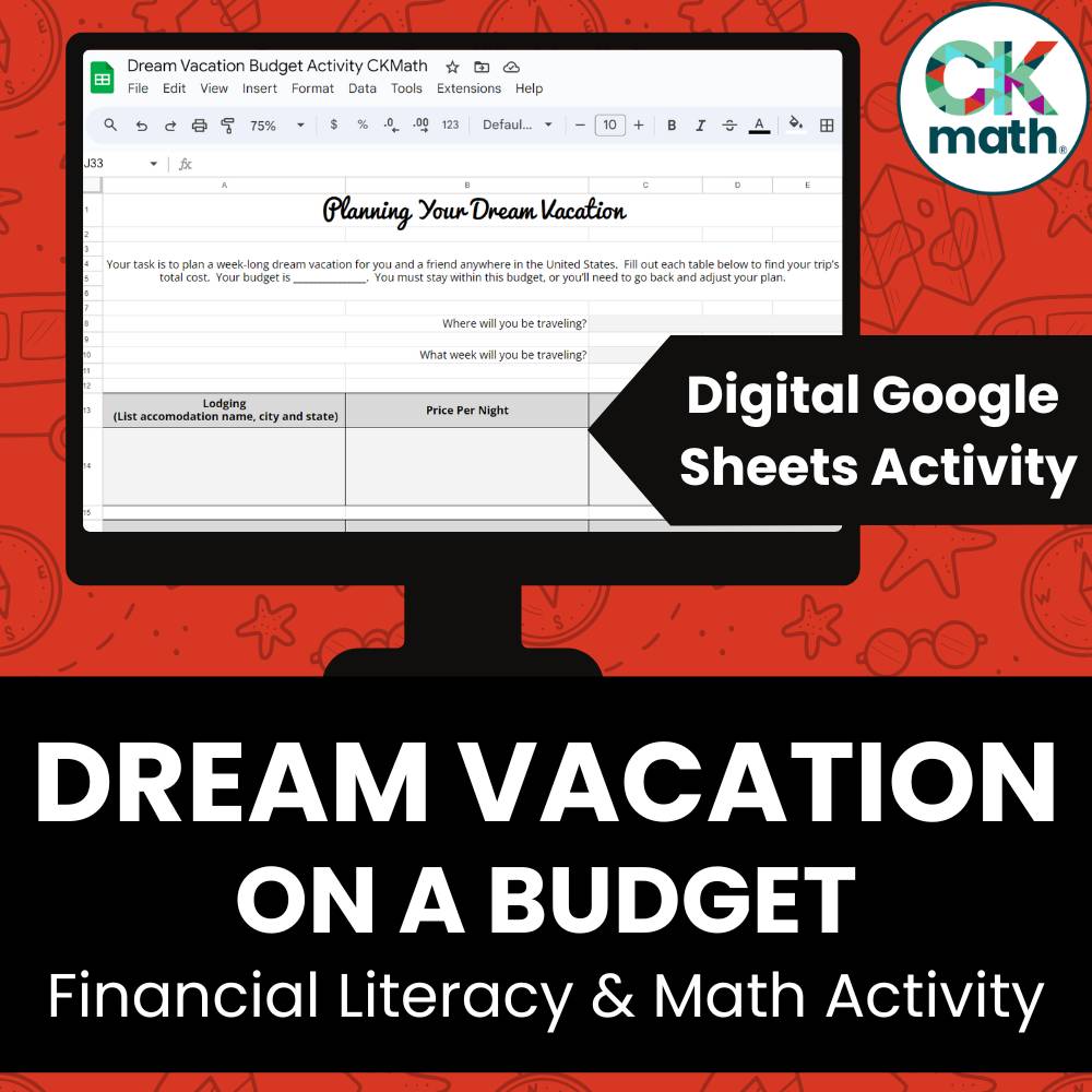planning a vacation budgeting project