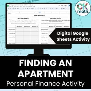 finding an apartment activity