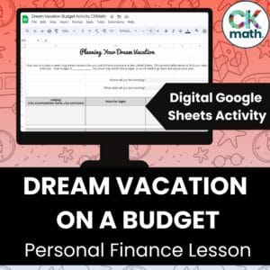 dream vacation on a budget activity