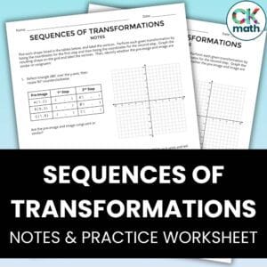 Sequences of transformations lesson