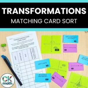 transformations matching activity