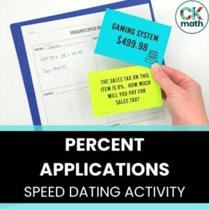 applications of percents practice