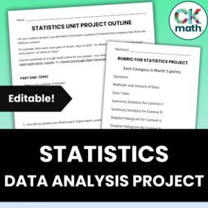 statistics data analysis project