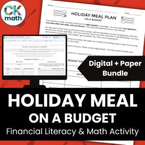 thanksgiving meal activity