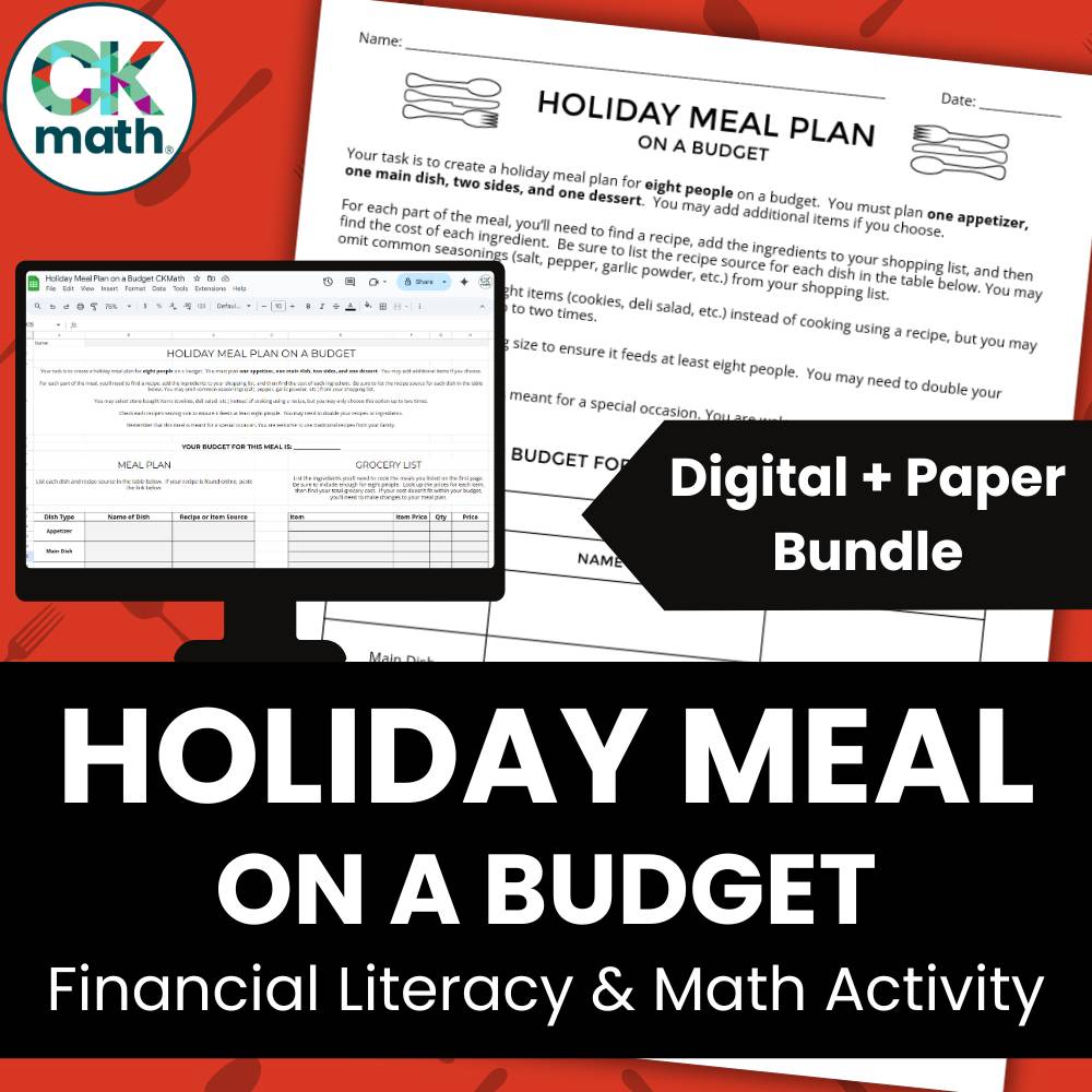 thanksgiving meal activity