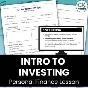 Intro to investing personal finance lesson
