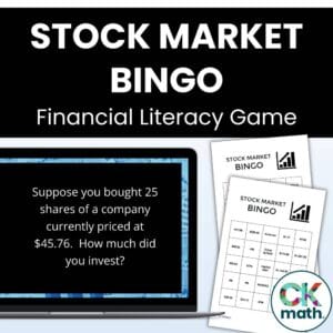 Stock Market Bingo - Financial Literacy Investing Game