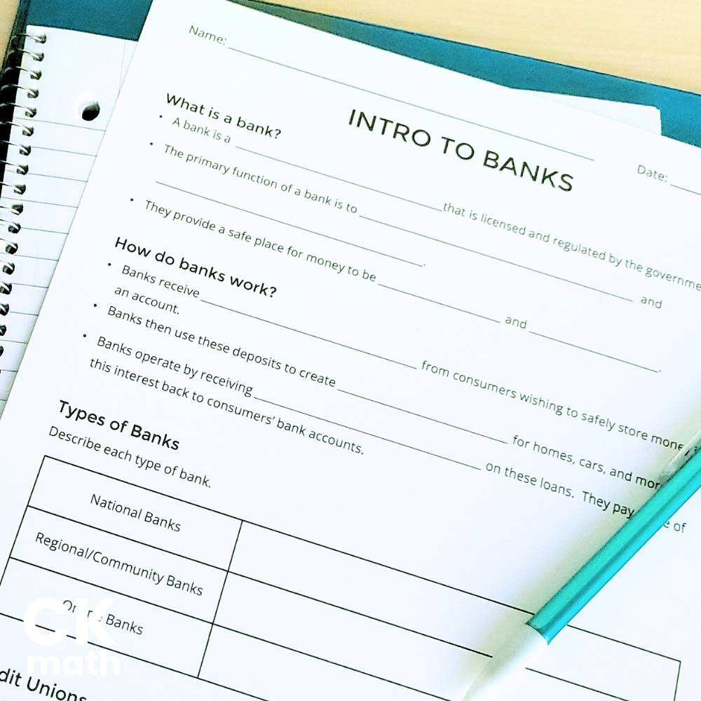 intro to banks lesson