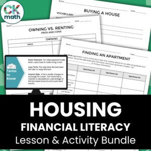 Housing Financial Literacy Lessons & Activities