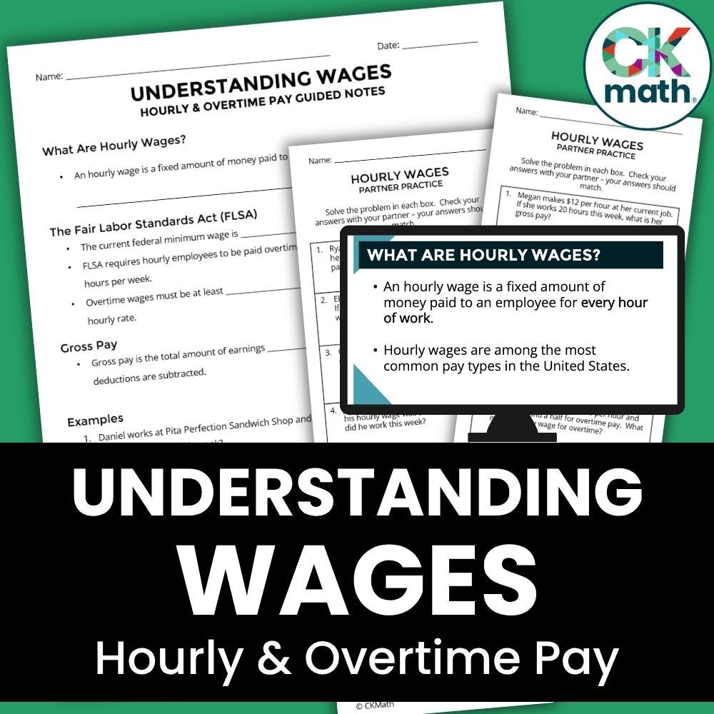 hourly wages lesson