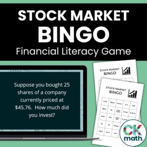 stock market bingo game